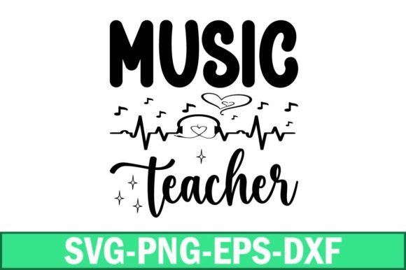 Music Teacher Svg: Graphics for Crafts and Content