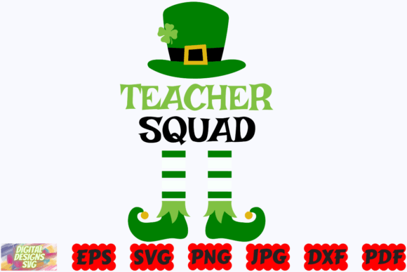 Teacher Squad SVG Teacher SVG Irish Graphics