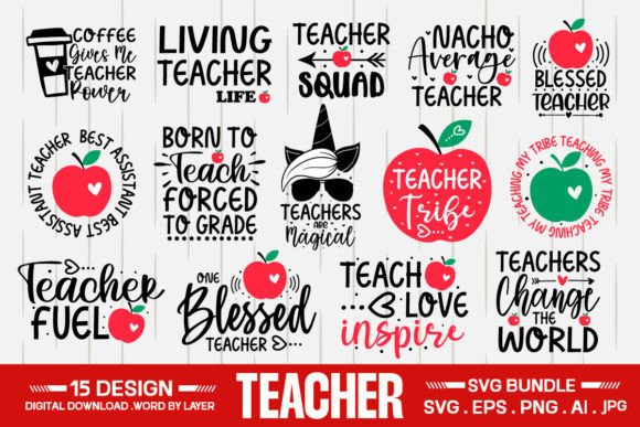 Teacher Svg Bundle Review