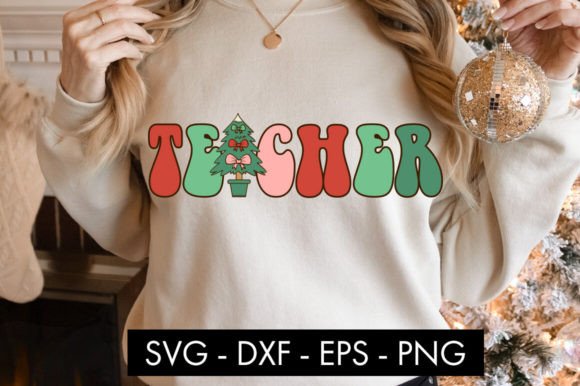 Teacher SVG Cut File PNG Graphics