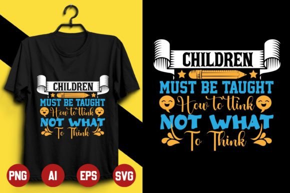 Teacher T-shirt Design -14: A Graphic Asset for Bold, Educational Branding