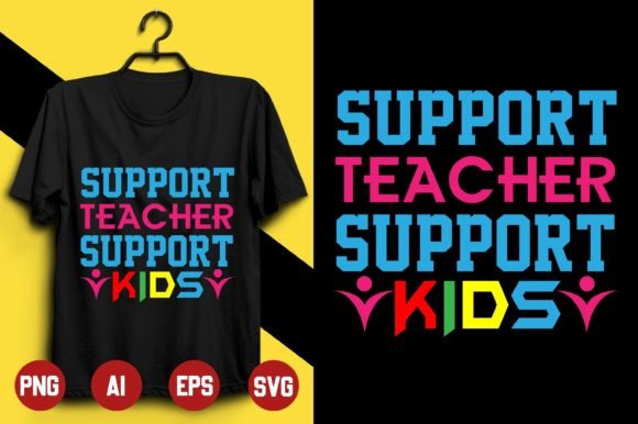 Teacher T-shirt Design-20: A Graphics Review for Print Templates